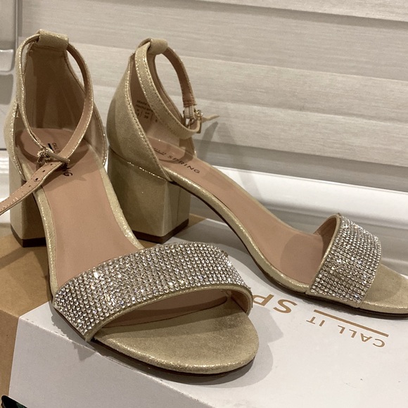 Gold Diamond Heels - Picture 3 of 3